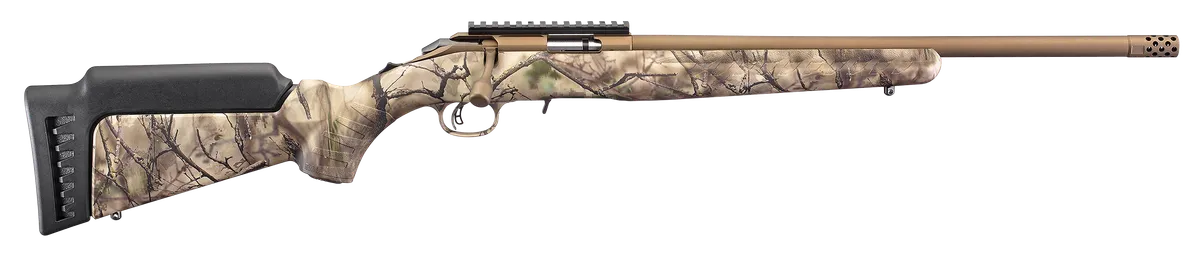 American Rimfire 18" 9 Round 17 HMR Bolt Action Rifle - GoWild Camo