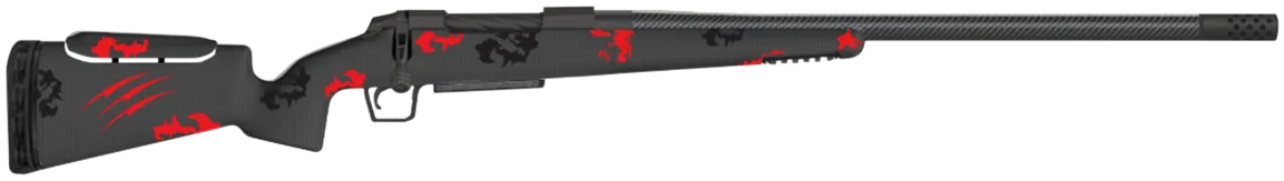 CT Rival XP 20" 4 Round 22 Creedmoor Bolt Action Rifle - Blood Red Camo