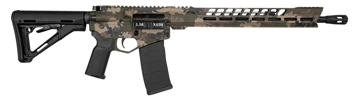 DB15 M-Lok 16" 30 Round 5.56x45mm NATO AR15 Semi Auto Rifle - Multicam