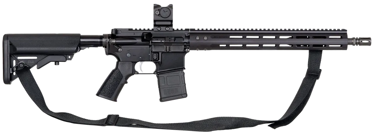 ALG Defense El Jefe 16.25" 30 Round 223 Remington/5.56 NATO AR15 Semi Auto Rifle with Red Dot