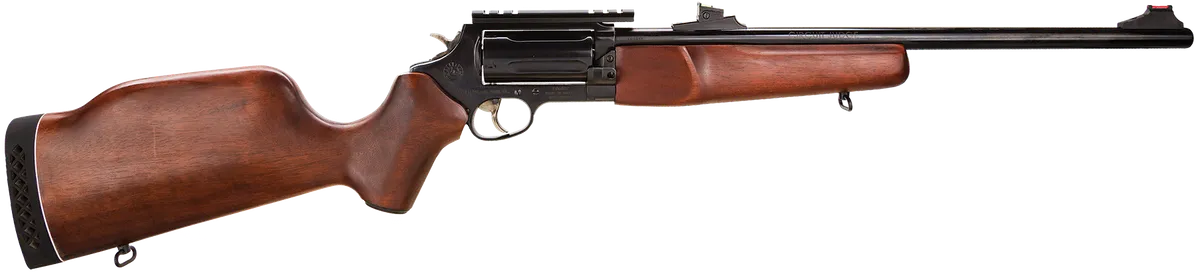 Circuit Judge 18.50" 5 Round 45 Colt / 410 Gauge Revolving Rifle - Black/Wood