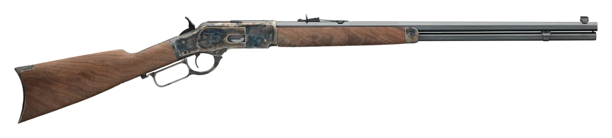 Model 1873 Sporter 24" 13 Round 45 Colt Lever Action Rifle - Color Case Hardened