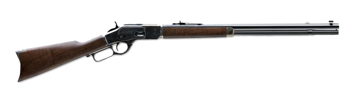 Model 1873 Short 20" 10 Round 38 Special Lever Action Rifle - Color Case Hardened