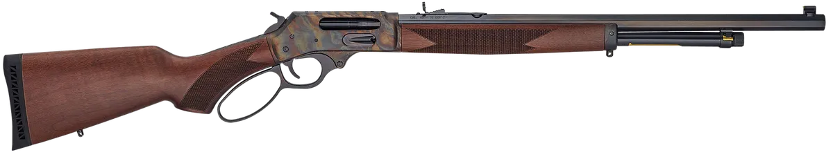 Steel Side Gate 22" 4 Round 45-70 Government Lever Action Rifle - Color Case Hardened