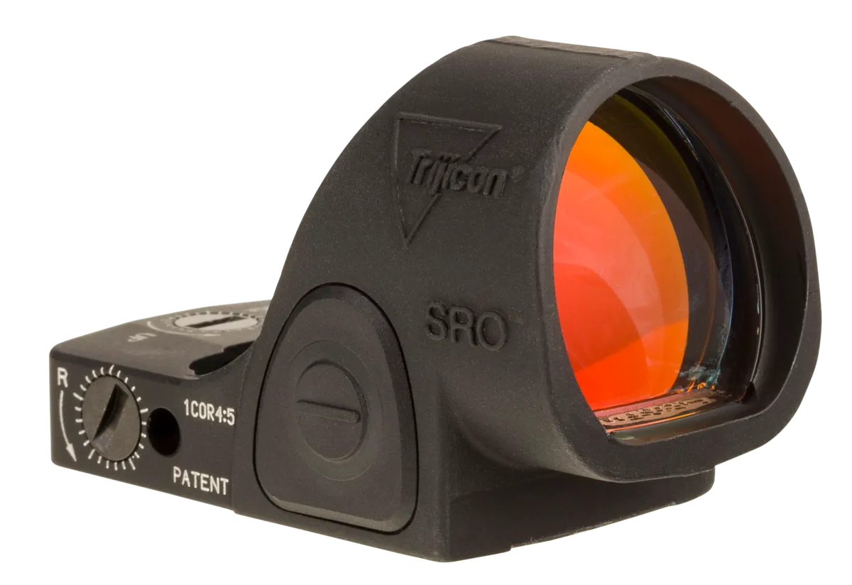 SRO 1x 25x22.5mm Red Dot Sight - Matte Black - 2.5 MOA Dot