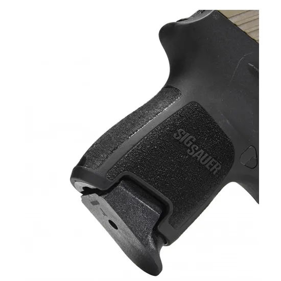 Textured Grip Extender for Sig Sauer P320 Sub-Compact - Black