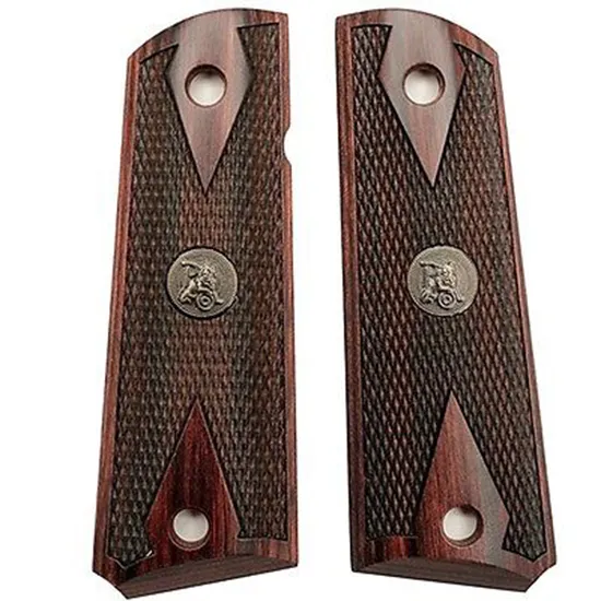American Legend Double-Diamond Wraparound Gun Grip for Colt 1911 - Rosewood