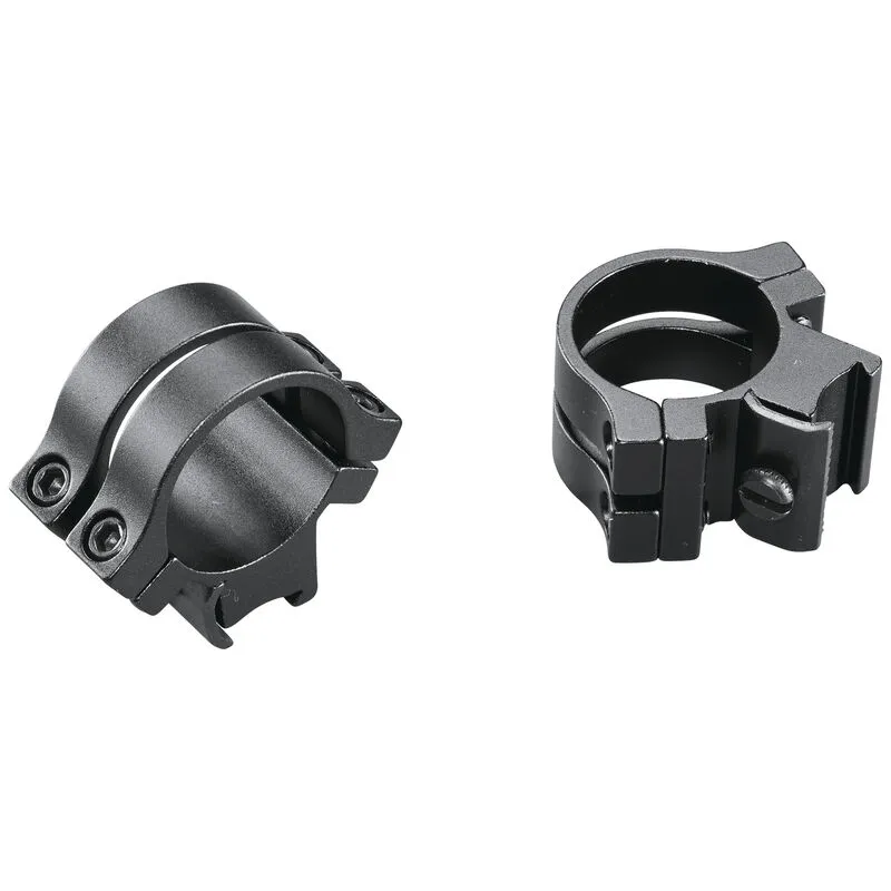 Quad Lock Quick-Detach 1" Tip-Off Scope Rings - Matte Black