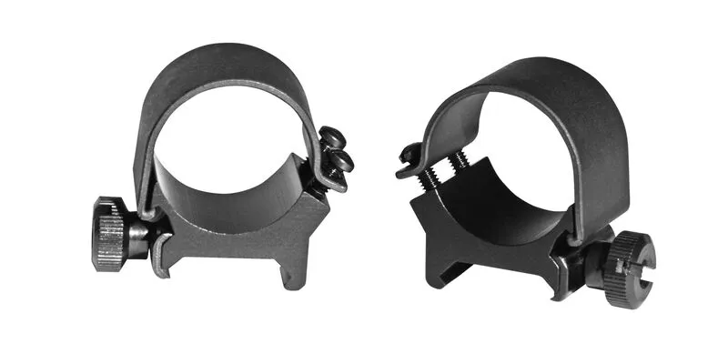 Quad Lock Quick-Detach 1" Scope Rings - Matte Black - Extra-High