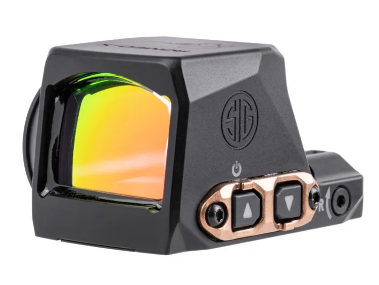 Romeo-X Rose 1x 24mm Red Dot Sight - Black/Rose Gold - 2 MOA Dot/32 MOA Circle