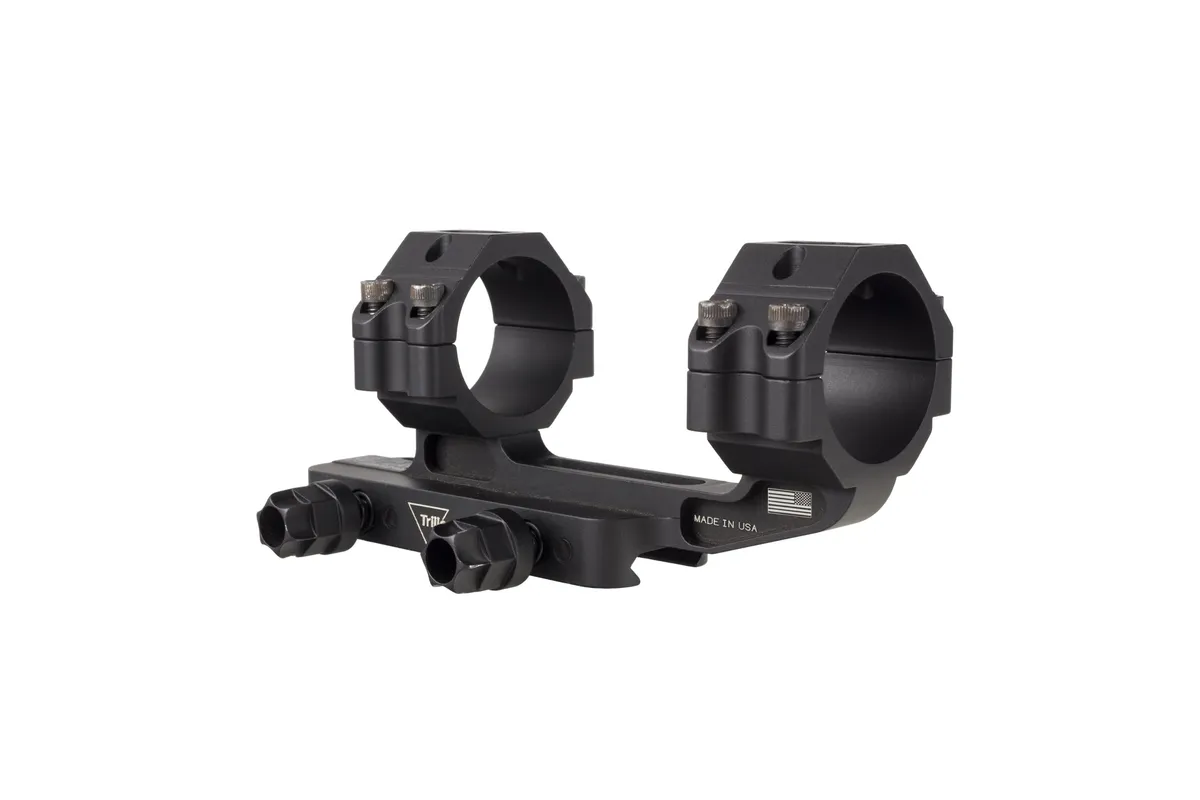 Cantilever Q-Loc Technology 1.535" High Scope Mount for 34mm - Matte Black