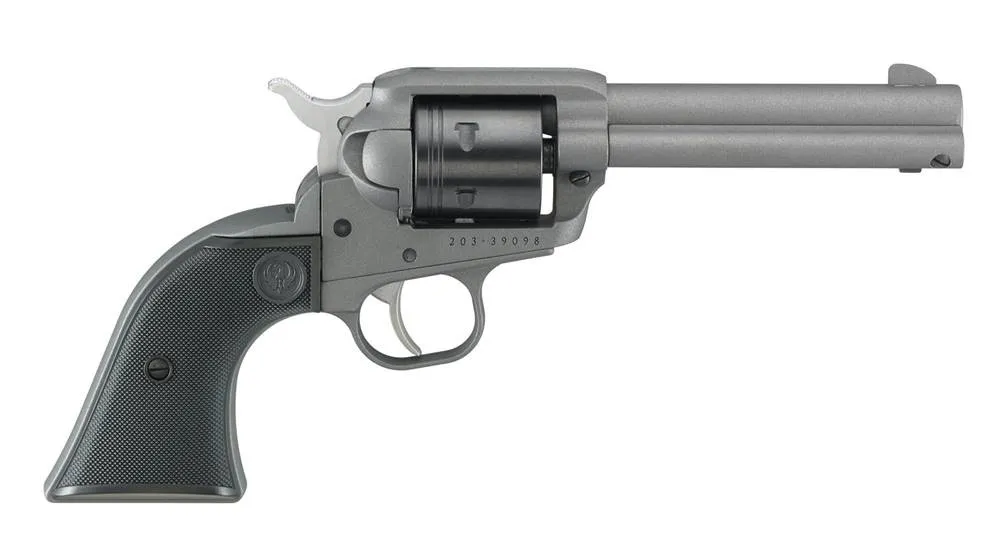 Wrangler 4.62" 6 Round 22 Long Rifle Revolver - Tungsten