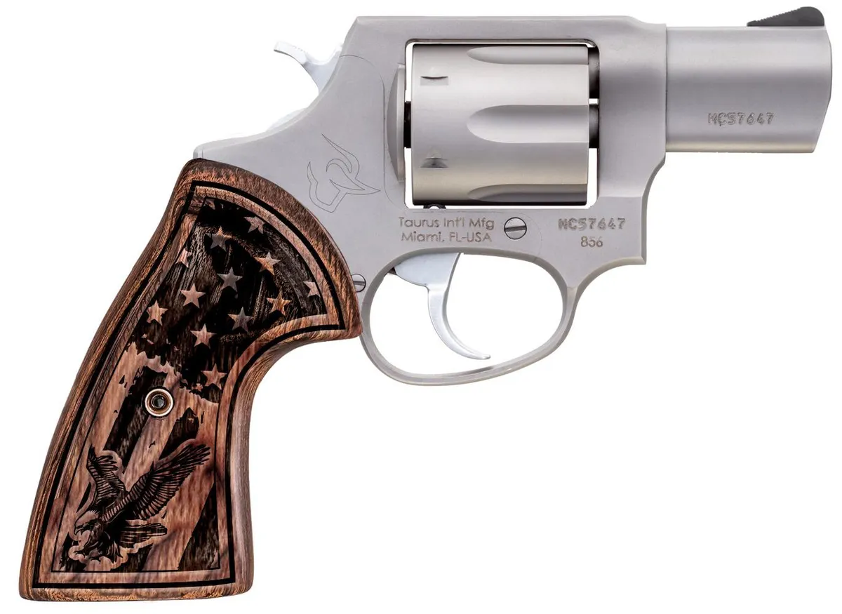 856 US Flag 2" 6 Round 38 Special Revolver