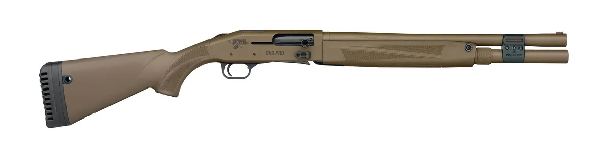 940 Pro Tactical Thunder Ranch 18.5" 7 Round 12 Gauge Semi Auto Shotgun - Tan