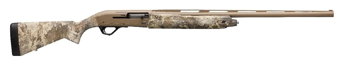 SX4 Hybrid Hunter 28" 4 Round 12 Gauge Semi Auto Shotgun - TrueTimber Prairie