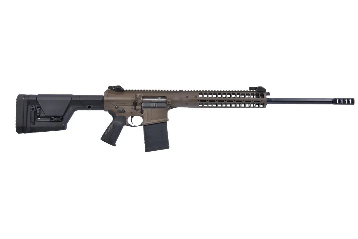 REPR MKII 22" 20 Round 6.5mm Creedmoor AR10 Semi Auto Rifle - OD Green