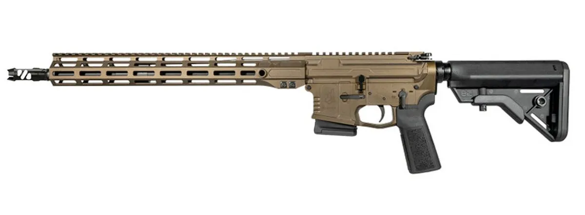 WSM15 16" 10 Round 300 AAC Blackout AR15 Semi Auto Rifle - Midnight Bronze - CA Compliant