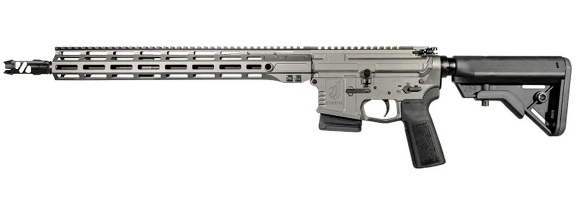 WSM15 16" 10 Round 300 AAC Blackout AR15 Semi Auto Rifle - Tungsten Gray - CA Compliant