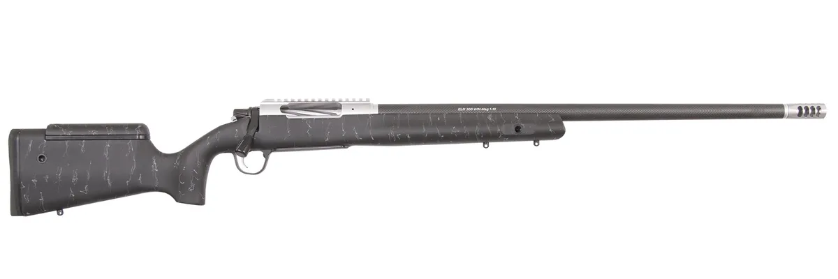 ELR 26" 4 Round 7mm PRC Bolt Action Rifle - Black/Gray