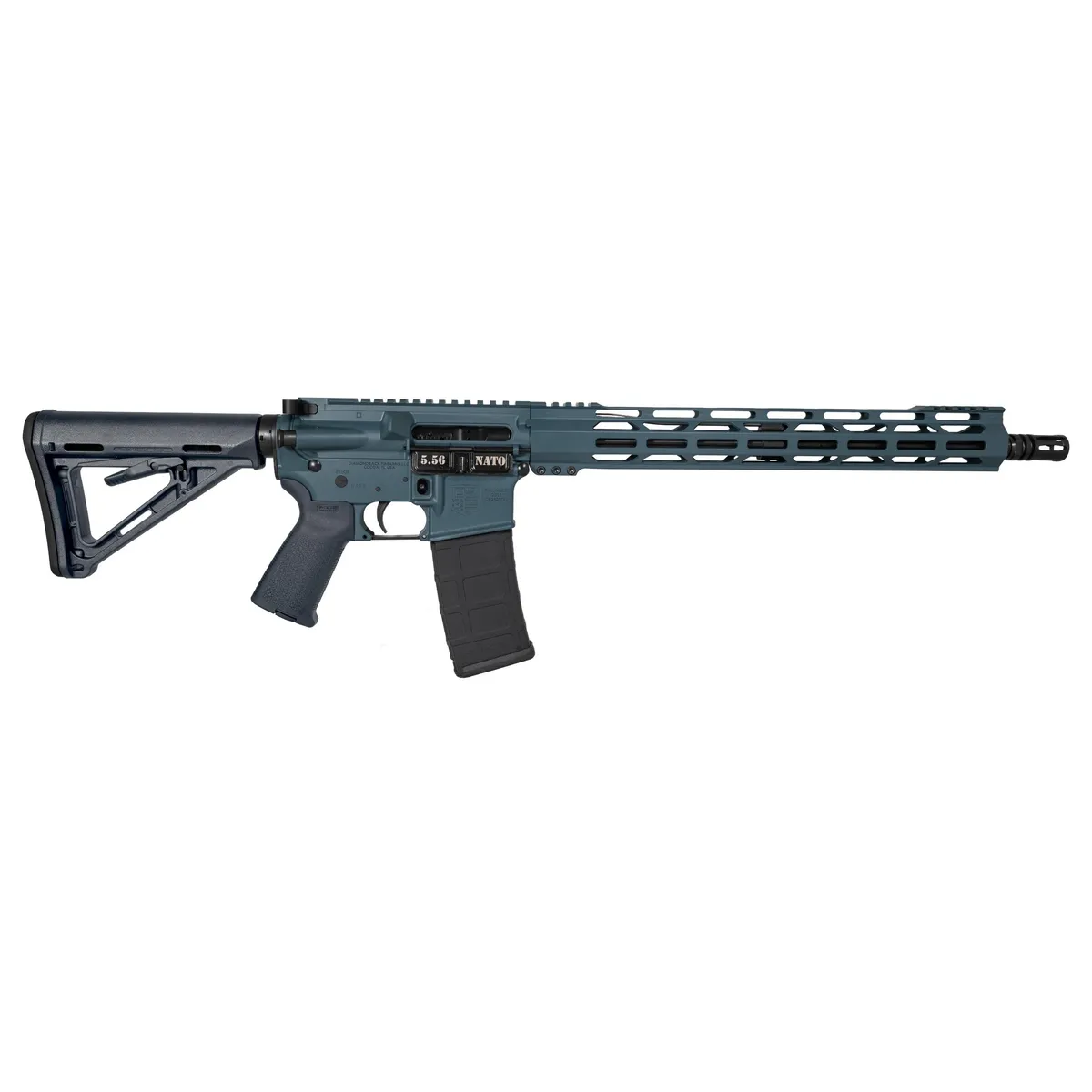 Carbon DB15 16" 30 Round 223 Remington/5.56 NATO AR15 Semi Auto Rifle - Blue