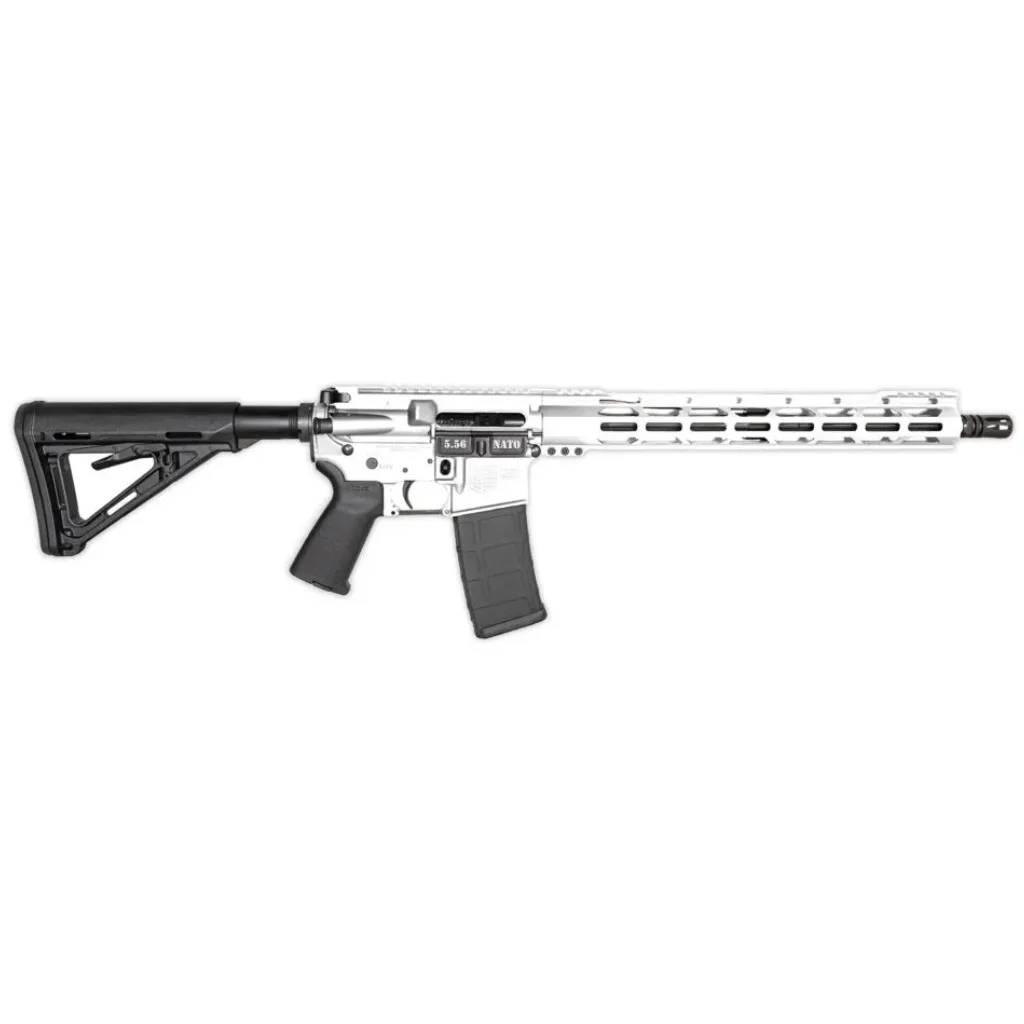 Carbon DB15 16" 30 Round 223 Remington/5.56 NATO AR15 Semi Auto Rifle - White