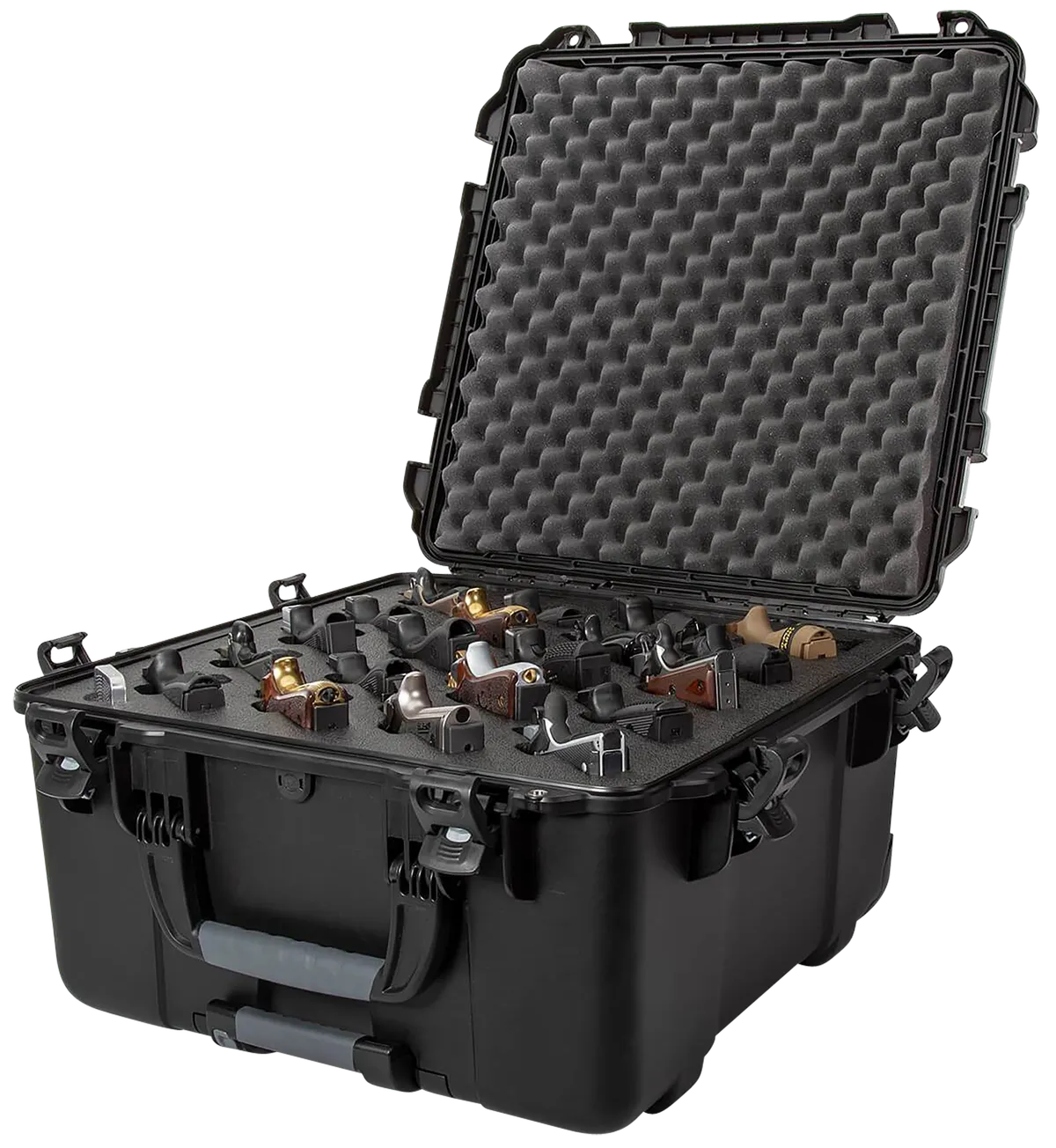 968 20 Up Pistol Case with Foam - Black