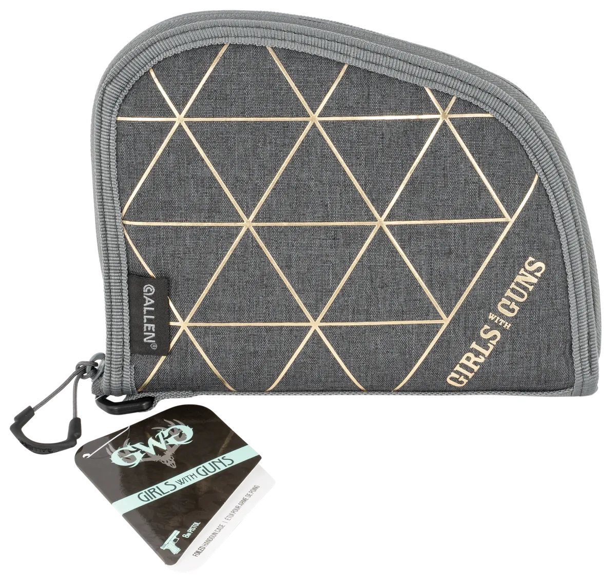 Girls with Guns Foiled 8" Handgun Case