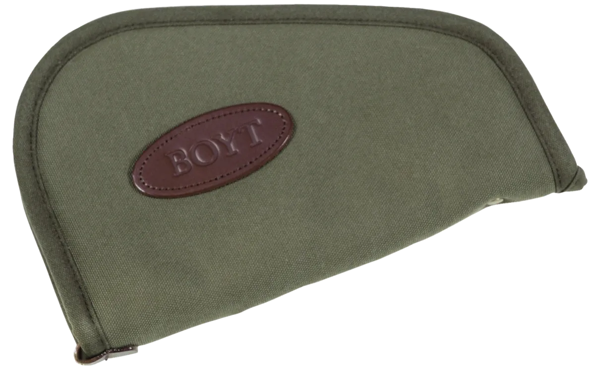 Heart-Shaped 12" Pistol Rug - OD Green