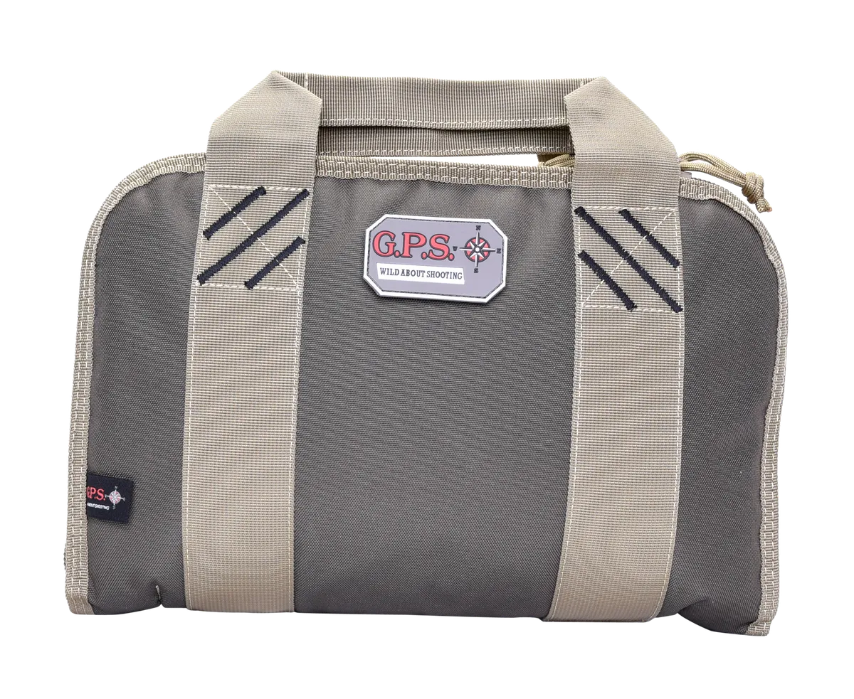 Double Rifle Green Pistol Case w/ Visual ID Storage