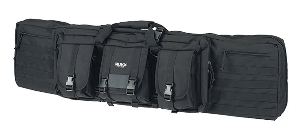 Tactical 36" Doube Gun Rifle Case - Black