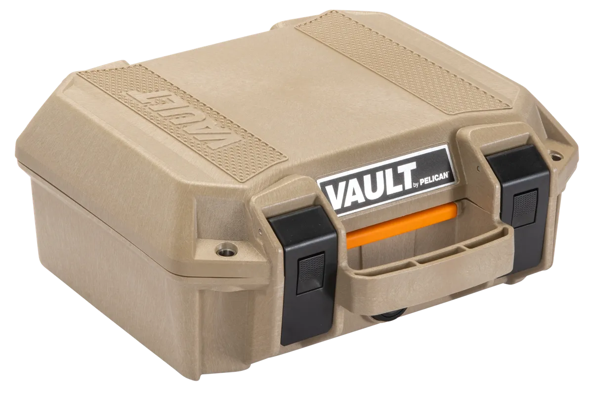 Vault Small Handgun Case  - Tan