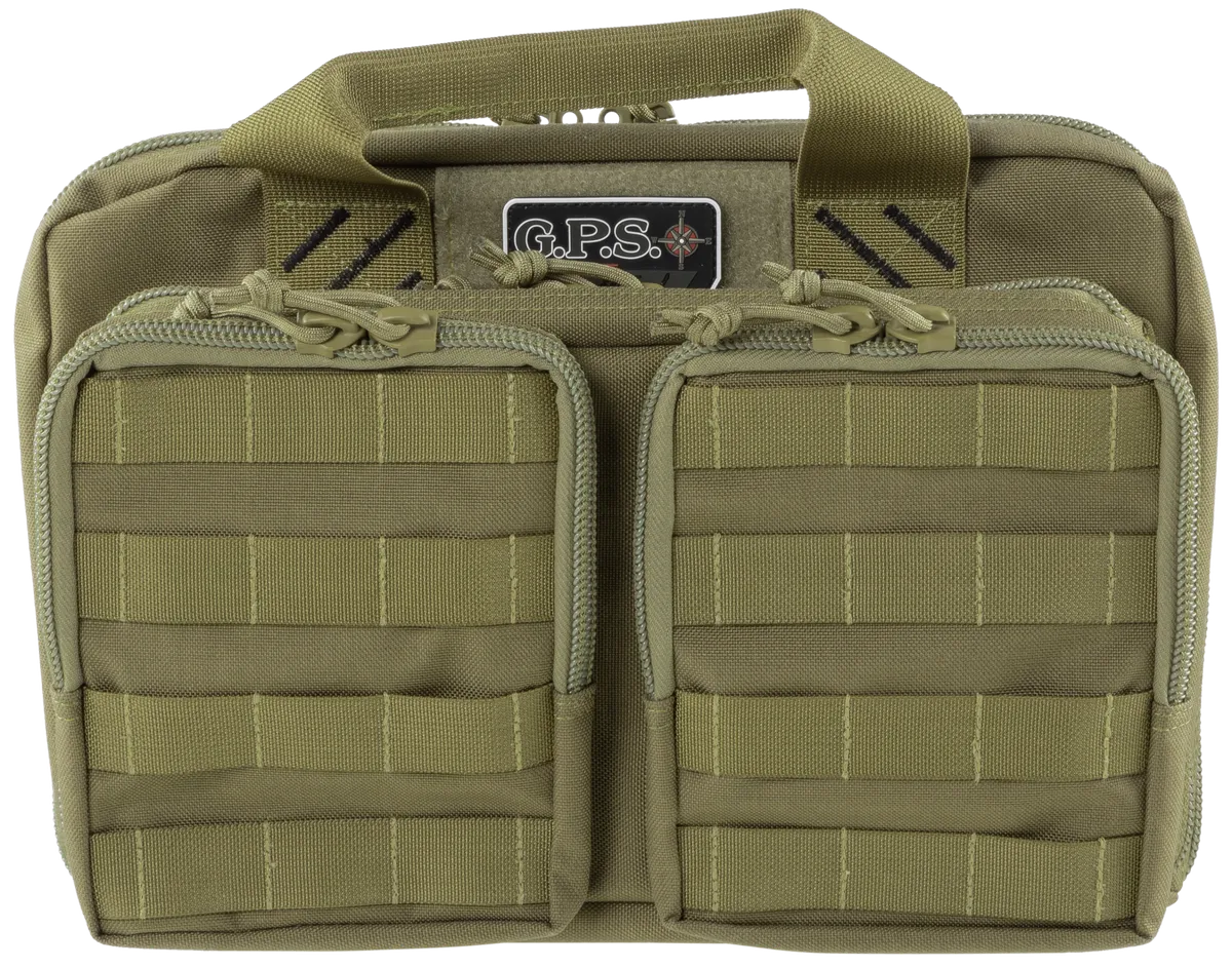 Tactical Quad +2 6 Handgun Range Bag - Tan