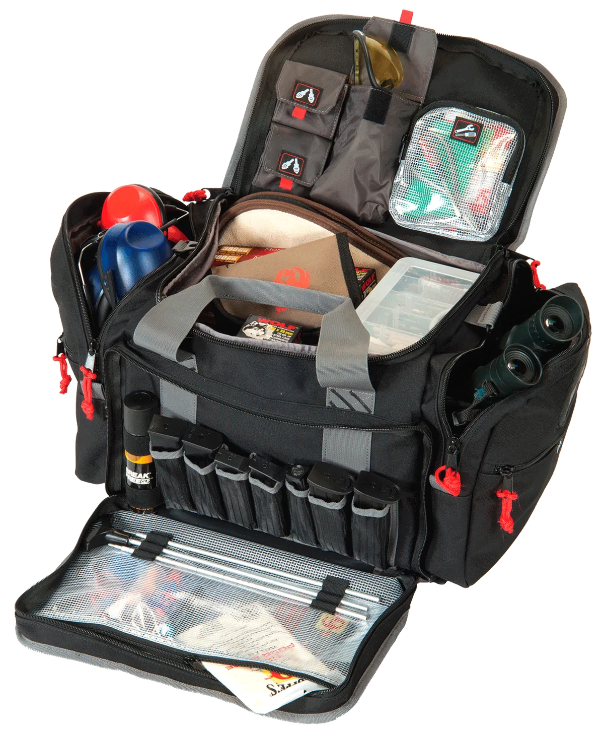 Large Black Nylon Range Bag