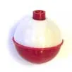 Snap On 1.50" Float - 50 Pack - Red/White