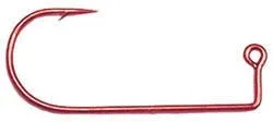 Size 3/0 100 Piece Needle Point Jig Hook - Red