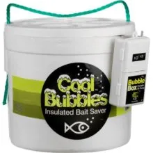 Cool Bubbles 7.7 Quart Insulated Bait Bucket with Air Pump