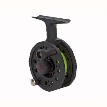 Mr. Crappie Solo Jiggin' Right-Handed Reel - Black