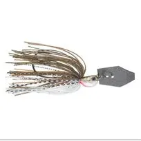 Chatterbait Jack Hammer 3/4 Ounce Bladed Jig - Green Pumpkin Shad