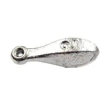 Bank Sinker 2 1/2 Ounce 4 Cavity Jig Mold - Silver