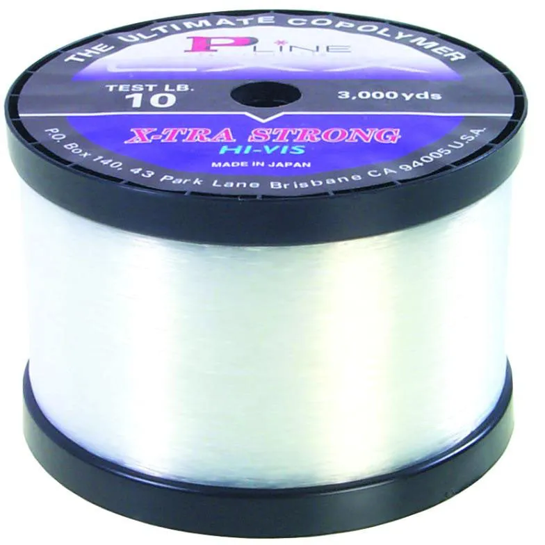 CXX-Xtra 12 Pound 3000 Yard Hi-Vis Fishing Line - Clear