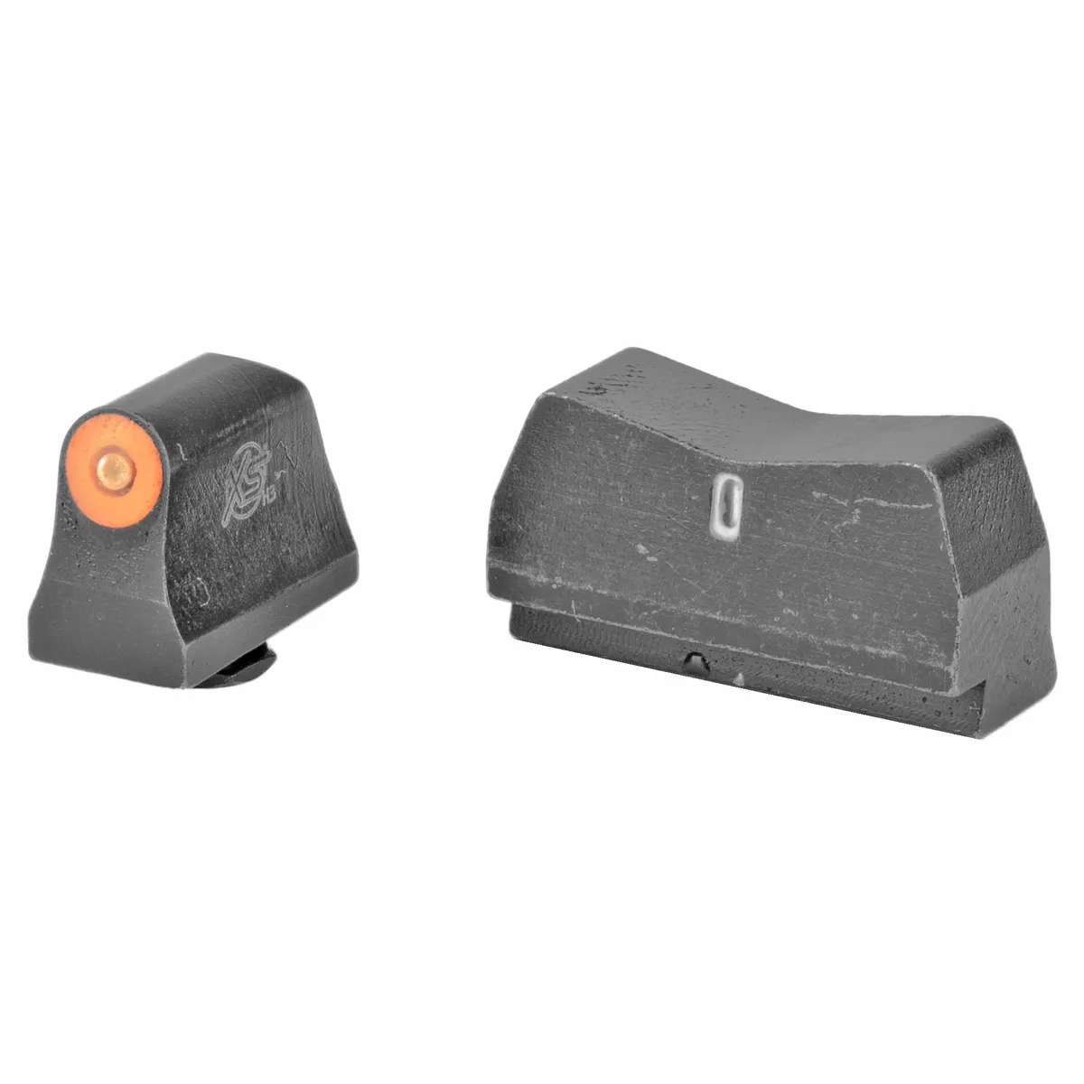 DXT2 Big Dot Suppressor Height Tritium Handgun Sight Set for Glock 17/19 - Orange