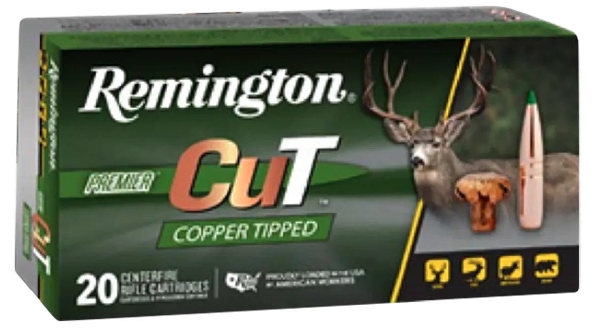 Premier Cut Copper Tipped 130 gr 6.5 PRC Rifle Ammo - 20 Round Box