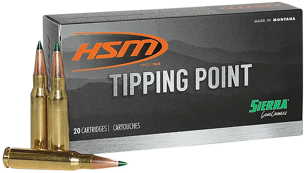Tipping Point 2 SST 162 gr 7mm Remington Magnum Rifle Ammo - 20 Round Box