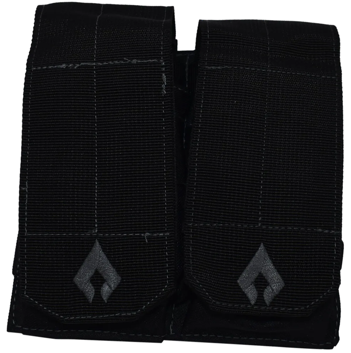 Double Open Top MOLLE Magazine Pouch - Black