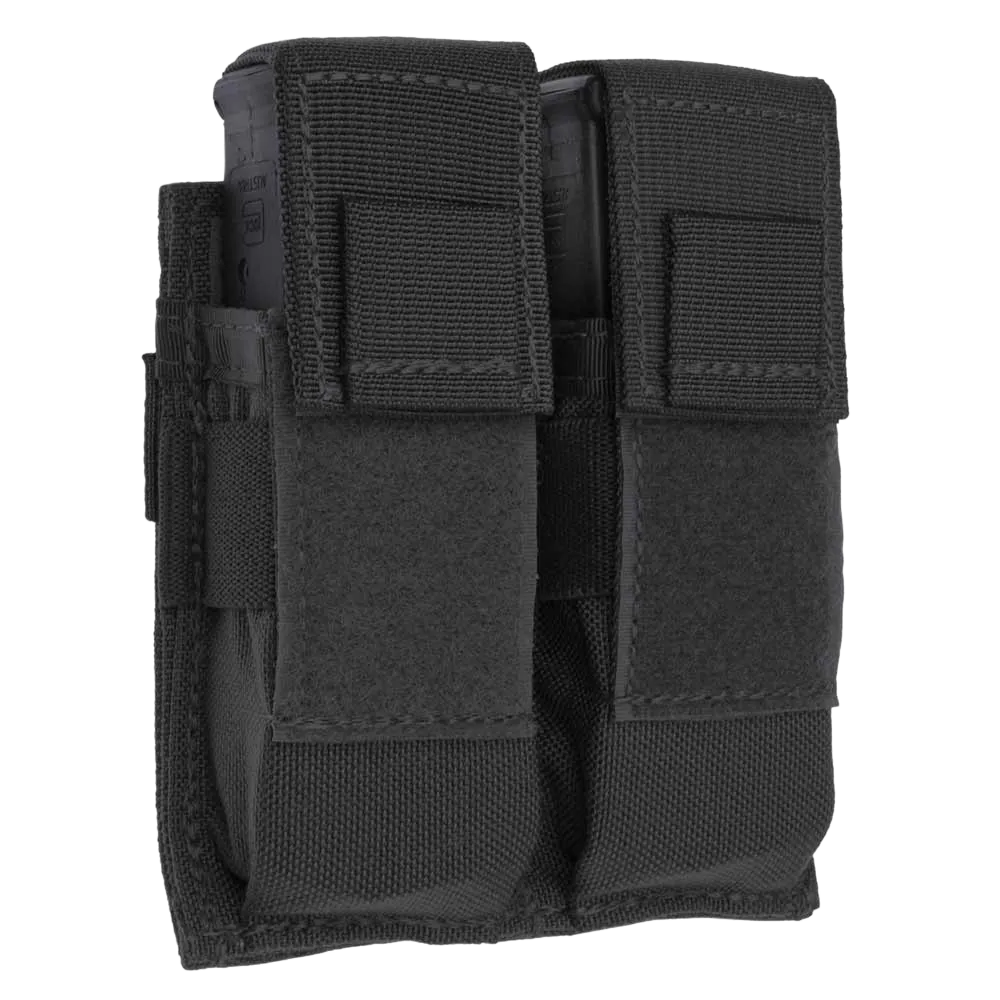 Universal MOLLE Double Pistol Magazine Holder