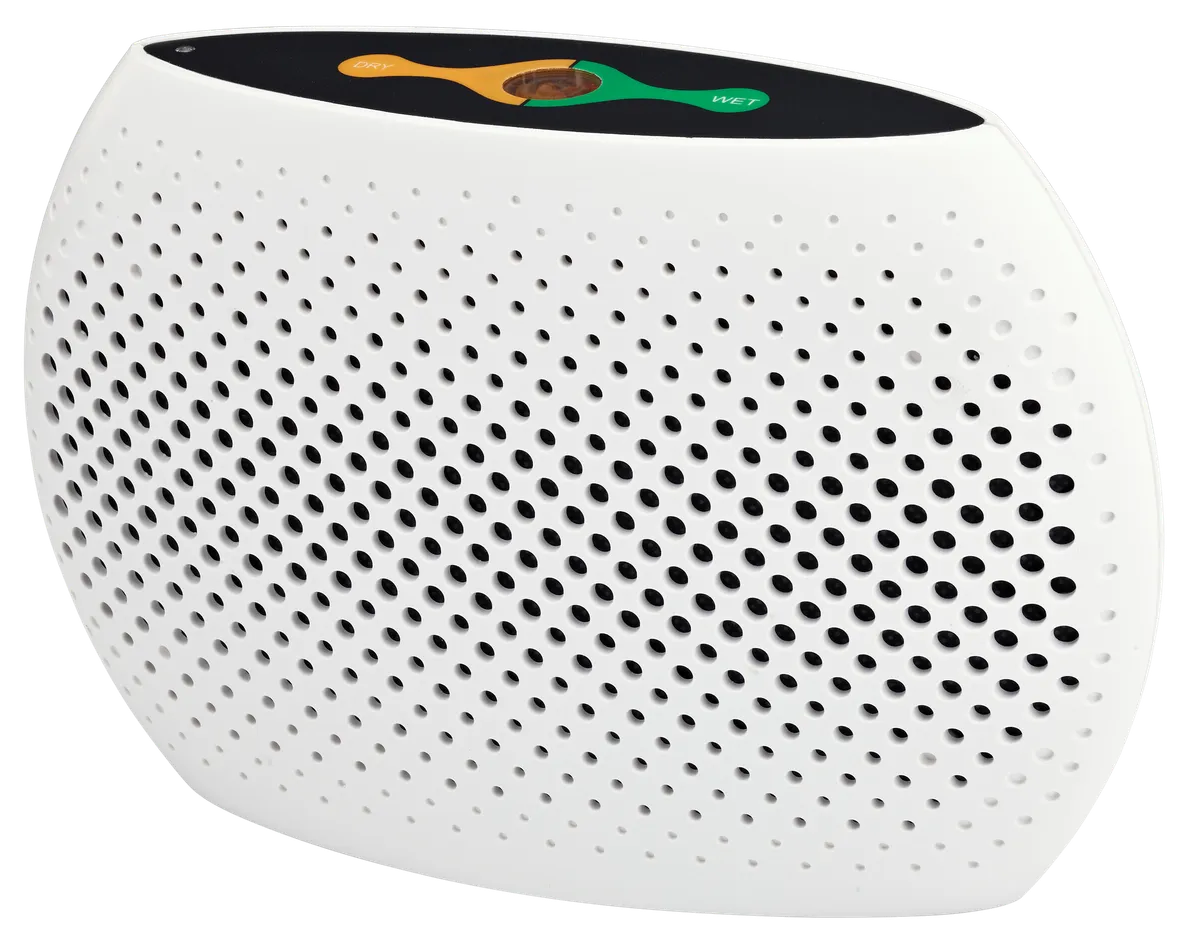 SnapSafe Large 110V Rechargeable Dehumidifier - White