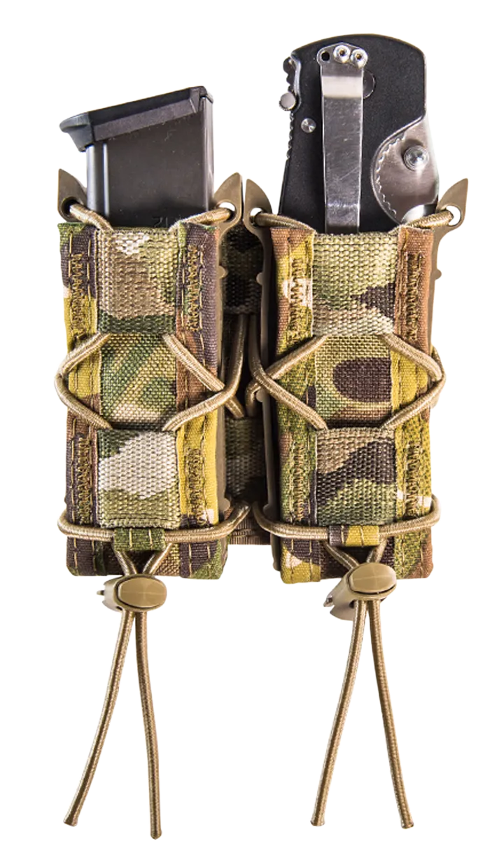 Taco Double Pistol Magazine Pouch - Multi-Cam