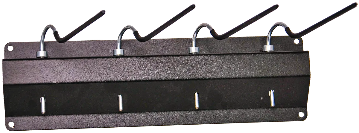 Gun Safe 4 Pistol Rack - Black