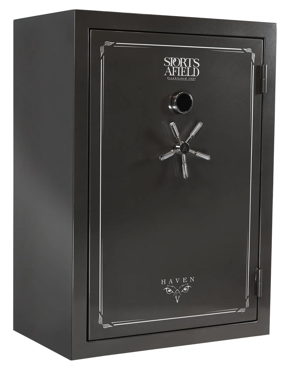 Haven 59 Inch Electronic Keypad/Key Entry 48 + 8 Gun Safe