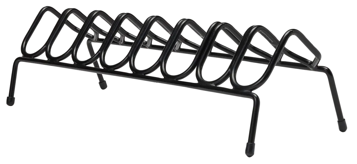 Eight Handgun Steel Pistol Rack - Black